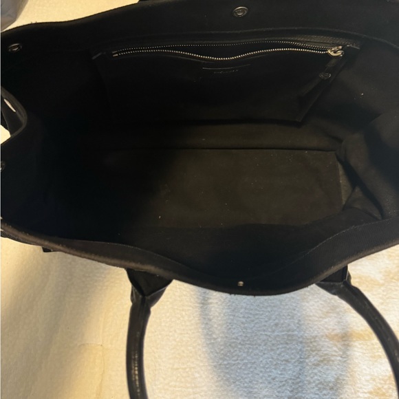 Saint Laurent Rive Guache Cabas YSL Canvas Tote Bag - Picture 2 of 3